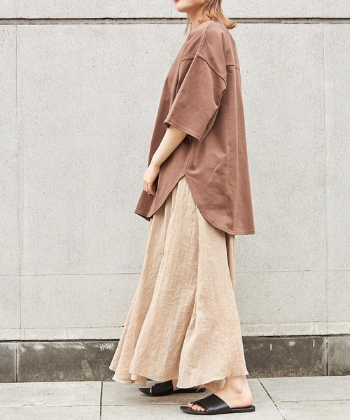 ap retro（アプレトロ）の「フレアボリュームロングスカート【ZOZOTOWN限定商品】（スカート・レディース・ブラック/ベージュ/ネイビー/オフホワイト・FREE）」の20枚目の写真