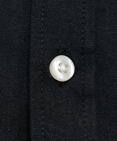 KANGOL(カンゴール)の「KANGOL【カンゴール】オックス半袖シャツ(シャツ/ブラウス・メンズ・ホワイト/ブラック・M/L/XL)」の15枚目の写真