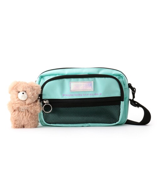 セール ニコラ掲載 横型デポケくま付きショルダーバッグ ショルダーバッグ Pink Latte ピンクラテ のファッション通販 Zozotown