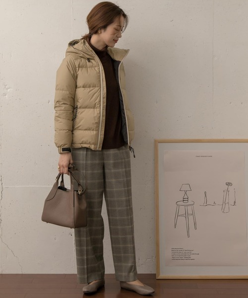 NANGA×アーバンリサーチ ノーカラーダウンジャケット ベージュXL 別注』NANGA×DOORS INNER DOWN JACKET(S Silverblue): アウター