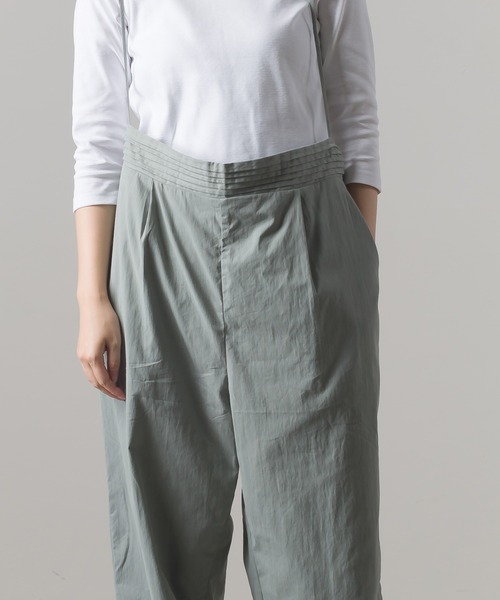 OMNES（オムネス）の「コットンナイロンサロペット（サロペット/オーバーオール・レディース・グリーン系その他/ベージュ/ブラック・FREE）」の16枚目の写真