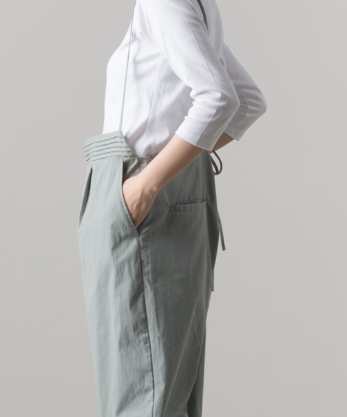 OMNES（オムネス）の「コットンナイロンサロペット（サロペット/オーバーオール・レディース・グリーン系その他/ベージュ/ブラック・FREE）」の17枚目の写真