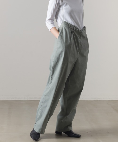 OMNES（オムネス）の「コットンナイロンサロペット（サロペット/オーバーオール・レディース・グリーン系その他/ベージュ/ブラック・FREE）」の19枚目の写真