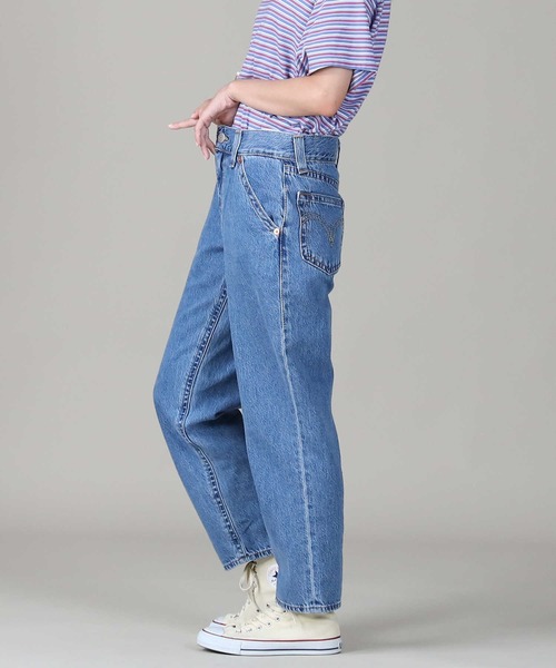Levi's(リーバイス)の「【Levi's】「TYPE1」 ボーイジーンズパンツ(デニムパンツ・レディース・ダークインディゴブルー・28inch/25inch/26inch/27inch)」の12枚目の写真