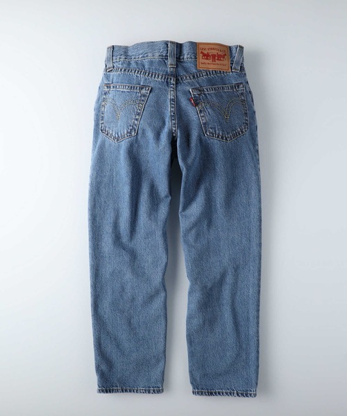 Levi's(リーバイス)の「【Levi's】「TYPE1」 ボーイジーンズパンツ(デニムパンツ・レディース・ダークインディゴブルー・28inch/25inch/26inch/27inch)」の4枚目の写真