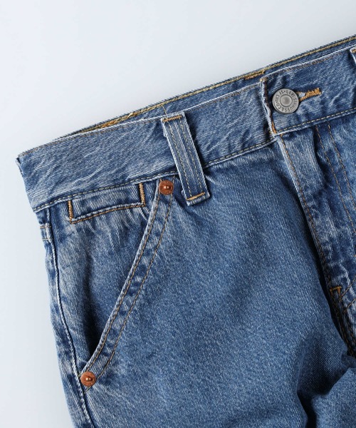 Levi's(リーバイス)の「【Levi's】「TYPE1」 ボーイジーンズパンツ(デニムパンツ・レディース・ダークインディゴブルー・28inch/25inch/26inch/27inch)」の8枚目の写真