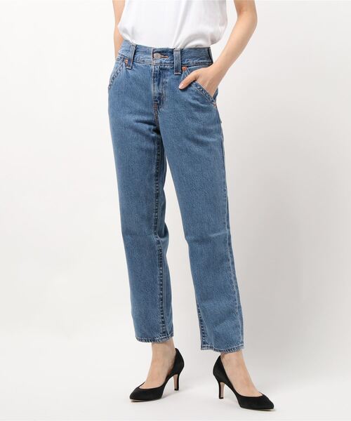 Levi's(リーバイス)の「【Levi's】「TYPE1」 ボーイジーンズパンツ(デニムパンツ・レディース・ダークインディゴブルー・28inch/25inch/26inch/27inch)」の10枚目の写真