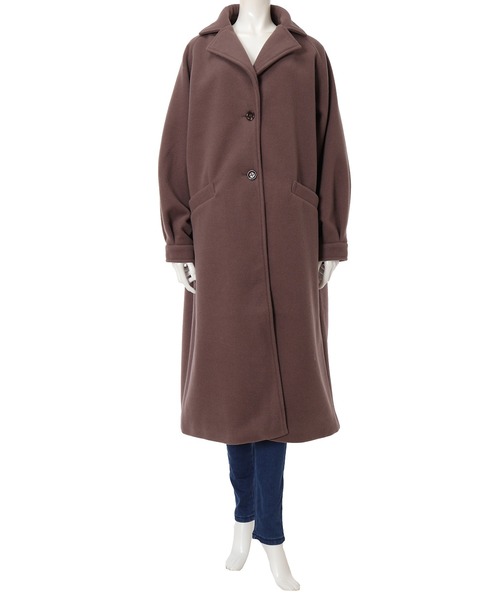 fifth（フィフス）の「ボリュームスリーブラグランコート（トレンチコート・レディース・アイボリー/モカ・SMALL/MEDIUM）」の6枚目の写真