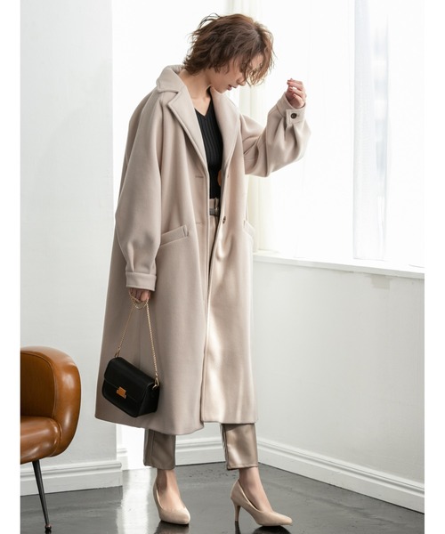 fifth（フィフス）の「ボリュームスリーブラグランコート（トレンチコート・レディース・アイボリー/モカ・SMALL/MEDIUM）」の16枚目の写真