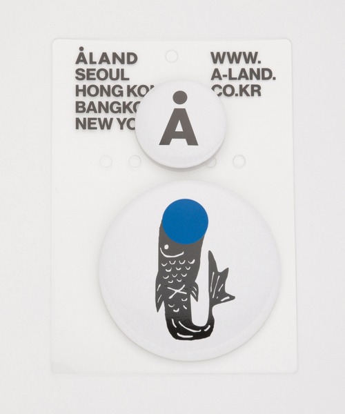 Aland Badge B Type バッジ Aland エーランド のファッション通販 Zozotown