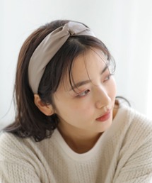 earth music&ecology（アースミュージックアンドエコロジー）の「フェイクレザーターバン　＊（その他ヘアアクセサリー）」
