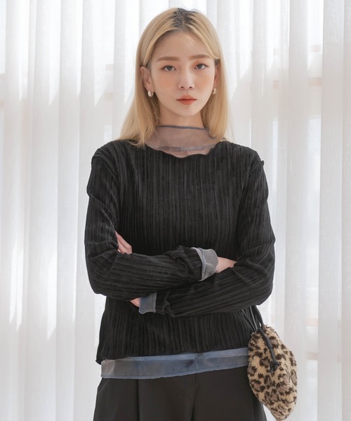 ベルベットしわtシャツ Tシャツ カットソー Une Mansion ユヌマンション のファッション通販 Zozotown