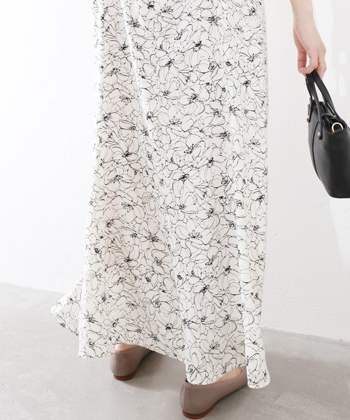 La TOTALITE(ラトータリテ)の「フレアキャミワンピース◆(ワンピース・レディース・ブラック/ウッド/ホワイト系その他・FREE)」の18枚目の写真