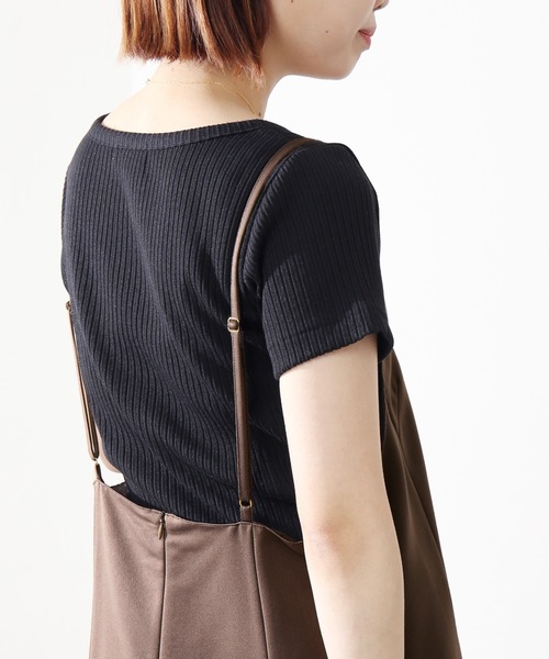 La TOTALITE(ラトータリテ)の「フレアキャミワンピース◆(ワンピース・レディース・ブラック/ウッド/ホワイト系その他・FREE)」の21枚目の写真