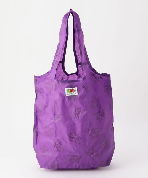 FRUIT OF THE LOOM（フルーツオブザルーム）の「【FRUIT OF THE LOOM/フルーツオブザルーム】PACKABLE ECO TOTE PS（エコバッグ/サブバッグ・メンズ・ブラック/パープル/レッド/イエロー/ブルー/グリーン・FREE）」の5枚目の写真