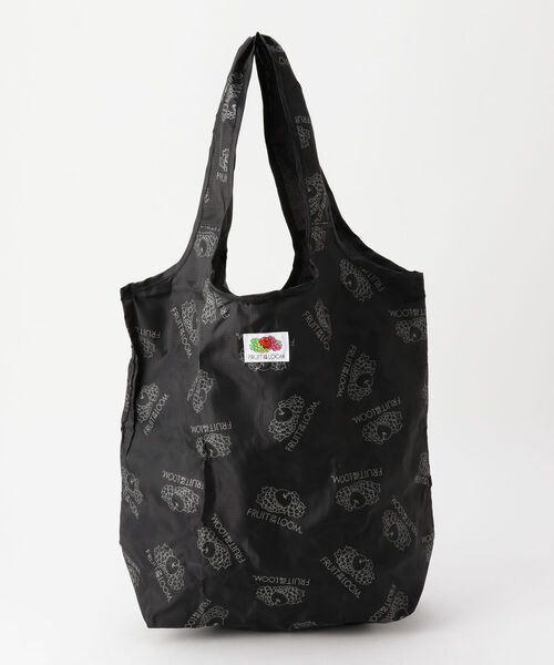 FRUIT OF THE LOOM（フルーツオブザルーム）の「【FRUIT OF THE LOOM/フルーツオブザルーム】PACKABLE ECO TOTE PS（エコバッグ/サブバッグ・メンズ・ブラック/パープル/レッド/イエロー/ブルー/グリーン・FREE）」の2枚目の写真