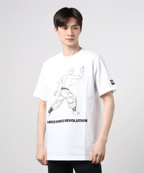 FULL-BK（フルビーケー）の「FULL-BK DANCE DANCE REVOLUTION TEE (90864749)（Tシャツ/カットソー・メンズ・ホワイト・LARGE/X-LARGE）」の4枚目の写真