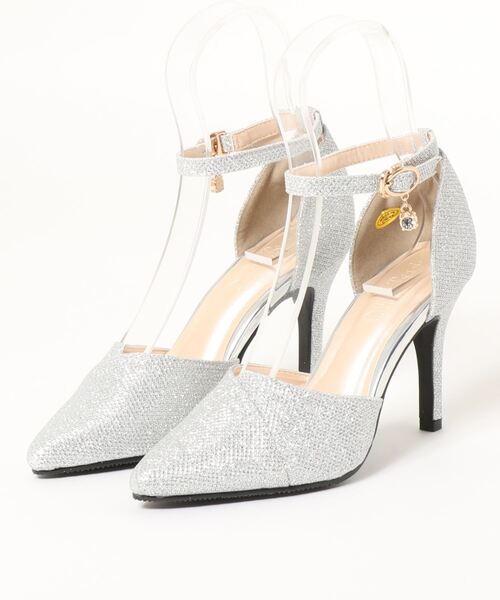 DULCIS REGALO（ドルキス レガロ）の「DulcisRegalo(ドルキスレガロ) チャーム付きアンクルストラップサイドオープン