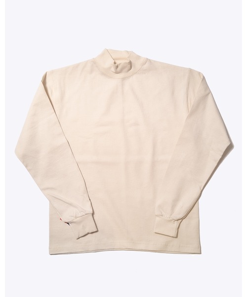 CAMBER(キャンバー)の「「CAMBER キャンバー」UNISEX 8オンス ロングスリーブ モックタートル(Tシャツ/カットソー・メンズ・グレー/ゴールド/ホワイト/ナチュラル/ブラック/バーガンディー/レッド/ダークグリーン/ネイビー/オレンジ/ロイヤルブルー・X-LARGE/MEDIUM/LARGE/SMALL)」の1枚目の写真