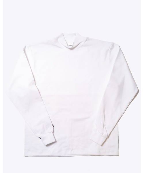 CAMBER(キャンバー)の「「CAMBER キャンバー」UNISEX 8オンス ロングスリーブ モックタートル(Tシャツ/カットソー・メンズ・グレー/ゴールド/ホワイト/ナチュラル/ブラック/バーガンディー/レッド/ダークグリーン/ネイビー/オレンジ/ロイヤルブルー・X-LARGE/MEDIUM/LARGE/SMALL)」の2枚目の写真