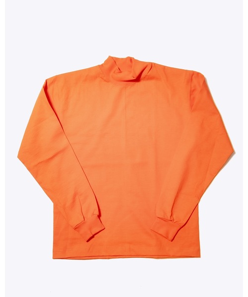 CAMBER(キャンバー)の「「CAMBER キャンバー」UNISEX 8オンス ロングスリーブ モックタートル(Tシャツ/カットソー・メンズ・グレー/ゴールド/ホワイト/ナチュラル/ブラック/バーガンディー/レッド/ダークグリーン/ネイビー/オレンジ/ロイヤルブルー・X-LARGE/MEDIUM/LARGE/SMALL)」の10枚目の写真