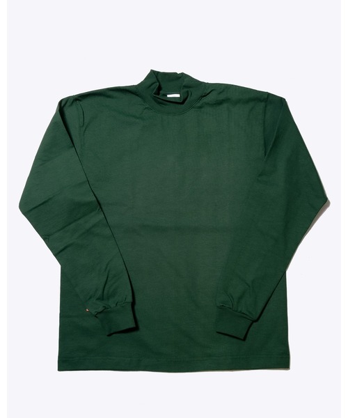 CAMBER(キャンバー)の「「CAMBER キャンバー」UNISEX 8オンス ロングスリーブ モックタートル(Tシャツ/カットソー・メンズ・グレー/ゴールド/ホワイト/ナチュラル/ブラック/バーガンディー/レッド/ダークグリーン/ネイビー/オレンジ/ロイヤルブルー・X-LARGE/MEDIUM/LARGE/SMALL)」の5枚目の写真