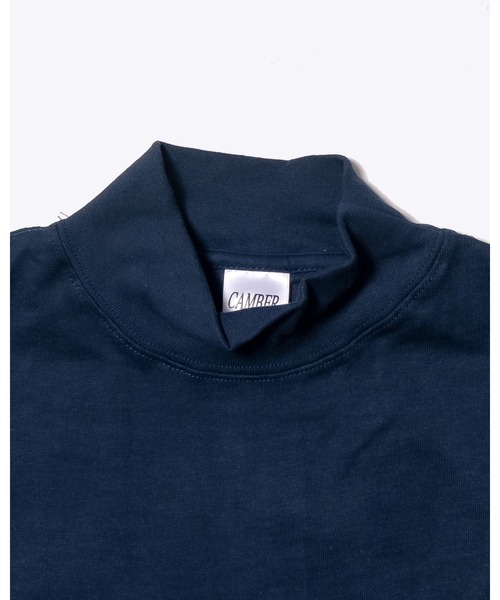 CAMBER(キャンバー)の「「CAMBER キャンバー」UNISEX 8オンス ロングスリーブ モックタートル(Tシャツ/カットソー・メンズ・グレー/ゴールド/ホワイト/ナチュラル/ブラック/バーガンディー/レッド/ダークグリーン/ネイビー/オレンジ/ロイヤルブルー・X-LARGE/MEDIUM/LARGE/SMALL)」の20枚目の写真