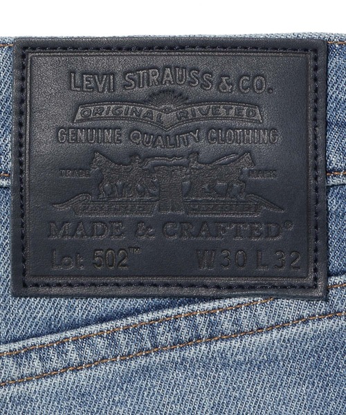 Levi's(リーバイス)の「LEVI'S(R) MADE&CRAFTED(R) 502(TM) LMC LEWARD(デニムパンツ・メンズ・インディゴブルー・W28 L32/W29 L32/W30 L32/W31 L32/W32 L32/W33 L32/W34 L32/W36 L32)」の16枚目の写真