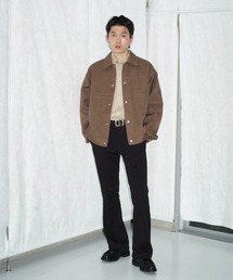order loose twill blouson