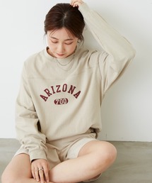 フットボールロゴロングTシャツ