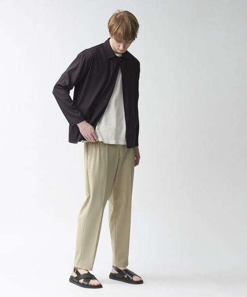 ABAHOUSE(アバハウス)の「T/R ストレッチツイル シャツカーディガン(シャツ/ブラウス・メンズ・ベージュ/ネイビー/オレンジ系その他・44/46/48)」の15枚目の写真