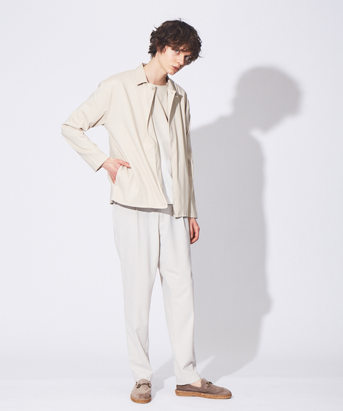 ABAHOUSE(アバハウス)の「T/R ストレッチツイル シャツカーディガン(シャツ/ブラウス・メンズ・ベージュ/ネイビー/オレンジ系その他・44/46/48)」の17枚目の写真