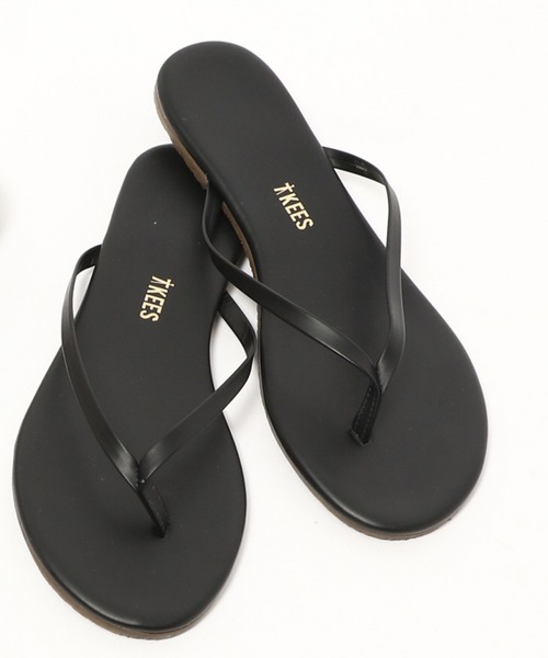 TKEES(ティキーズ)の「TKEES / FOUNDATIONS ビーチサンダル(サンダル・レディース・ブラック/ベージュ・36/37/38)」の2枚目の写真