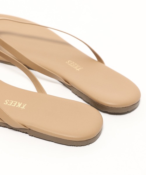 TKEES(ティキーズ)の「TKEES / FOUNDATIONS ビーチサンダル(サンダル・レディース・ブラック/ベージュ・36/37/38)」の6枚目の写真