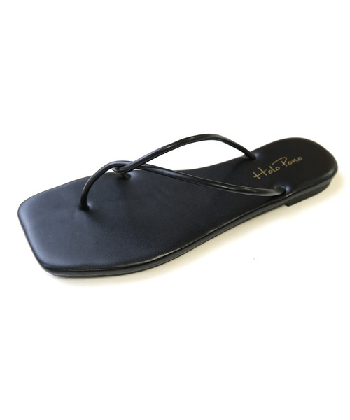 AmiAmi(アミアミ)の「クロスチューブストラップトングサンダル(サンダル・レディース・ブラック/ブラウン/アイボリー/キャメル・LL/S/M/L)」の16枚目の写真