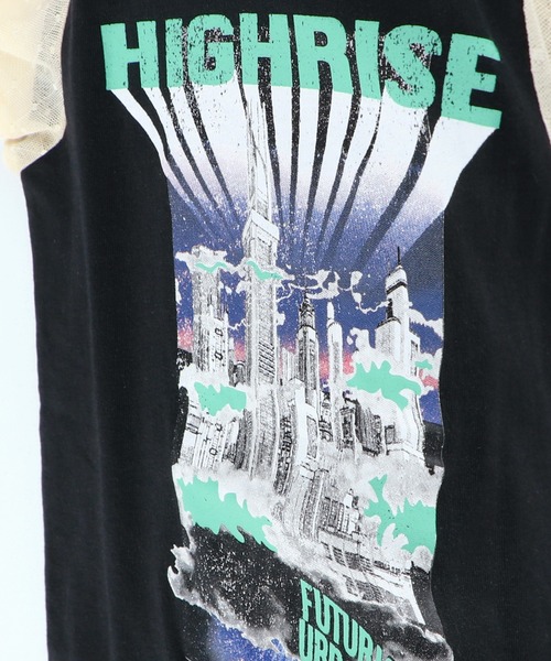 RADCHAP(ラッドチャップ)の「ボリューム袖リメイク風半袖Tシャツ(Tシャツ/カットソー・キッズ・ブラック/オフホワイト・140cm/150cm/120cm/130cm/100cm/110cm/90cm)」の18枚目の写真