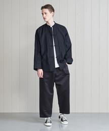 トップス h beauty&youth solid stand collar china H BEAUTY&YOUTH UNITED ARROWS（エイチビューティーアンドユース