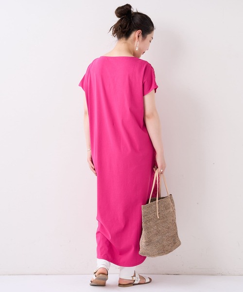 BEARDSLEY（ビアズリー）の「ストレッチリネンパギンス（その他パンツ・レディース・ホワイト/ブラック・1/0）」の8枚目の写真