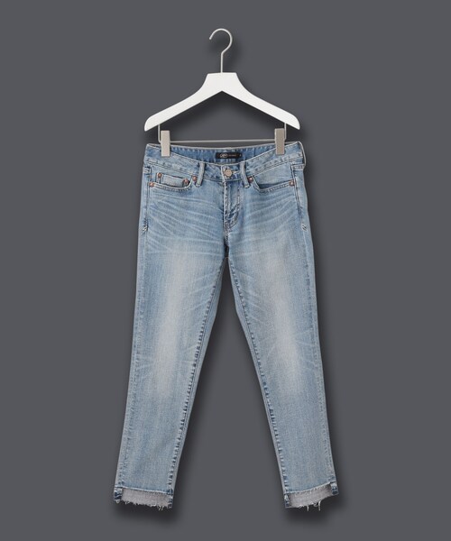 JET（ジェット）の「◆【ウォッシャブル】HERMOSA BEACH CROPPED デニムパンツ（デニムパンツ・レディース・ライトブルー/ブルー・24/25/26/27/28/23）」の6枚目の写真