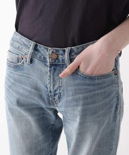 JET（ジェット）の「◆【ウォッシャブル】HERMOSA BEACH CROPPED デニムパンツ（デニムパンツ・レディース・ライトブルー/ブルー・24/25/26/27/28/23）」の11枚目の写真