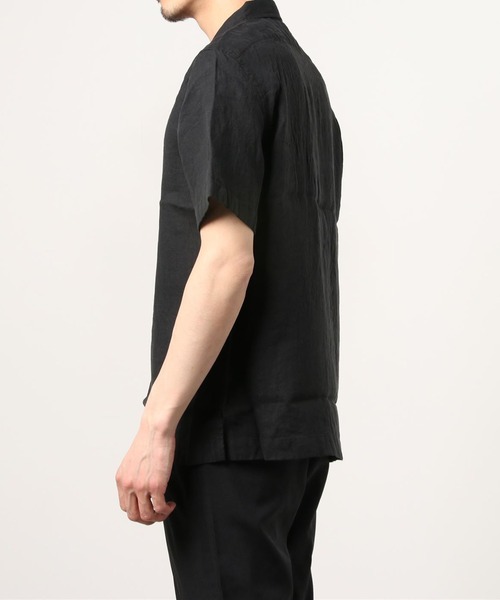 未使用級 ポールスミス コレクション ハイビスカス リネン 半袖 花柄シャツ 未使用級 ポールスミス コレクション ハイビスカス リネン 半袖