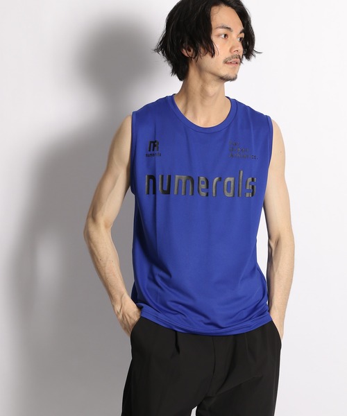 NUMERALS（ヌメラルズ）の「[NUMERALS]RUNノースリーブTシャツ（T