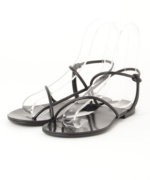 TATRAS CONCEPT STORE(タトラスコンセプトストア)の「LAOCOONTE(ラオコンテ) Flavia Silky(サンダル・レディース・ブラック・38/39/36/37/35)」の1枚目の写真