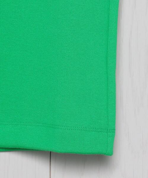 H　BEAUTY&YOUTH UNITED ARROWS（エイチビューティーアンドユースユナイテッドアローズ）の「＜H＞COTTON NO SLEEVE T-SHIRT/Tシャツ（Tシャツ/カットソー・レディース・ホワイト/ブラック/ターコイズブルー/ケリー・FREE）」の13枚目の写真