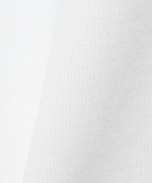 H　BEAUTY&YOUTH UNITED ARROWS（エイチビューティーアンドユースユナイテッドアローズ）の「＜H＞COTTON NO SLEEVE T-SHIRT/Tシャツ（Tシャツ/カットソー・レディース・ホワイト/ブラック/ターコイズブルー/ケリー・FREE）」の15枚目の写真