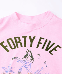 フォーティファイブアール 45R アヌエヌエフラガールプリントの908オーシャン Tシャツ インディゴ サイズ：2 8015000915546_2.jpg?v=