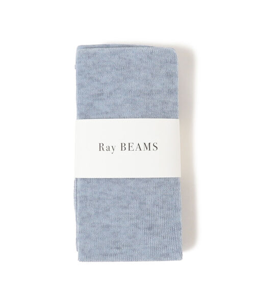 Ray BEAMS（レイビームス）の「Ray BEAMS / ロング リブ レギンス（レギンス/スパッツ・レディース・ライトブルー/ベージュ/シルバー・ONE SIZE）」の3枚目の写真