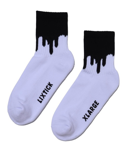 XLARGE エクストララージ メンズ ソックス 3パック XLARGE エクストララージ ロゴ ソックス メンズ 101221054008