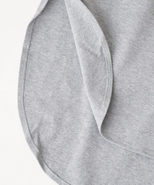 BEARDSLEY(ビアズリー)の「袖口絞りTシャツ(Tシャツ/カットソー・レディース・ブラック/ライトグレー・FREE)」の16枚目の写真