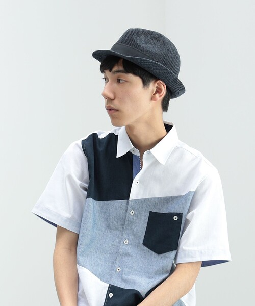 【新品】BATONER ペーパー ニット ハット 黒 beams ペーパーサーモハット（ハット）｜BEAMS HEART（ビームスハート